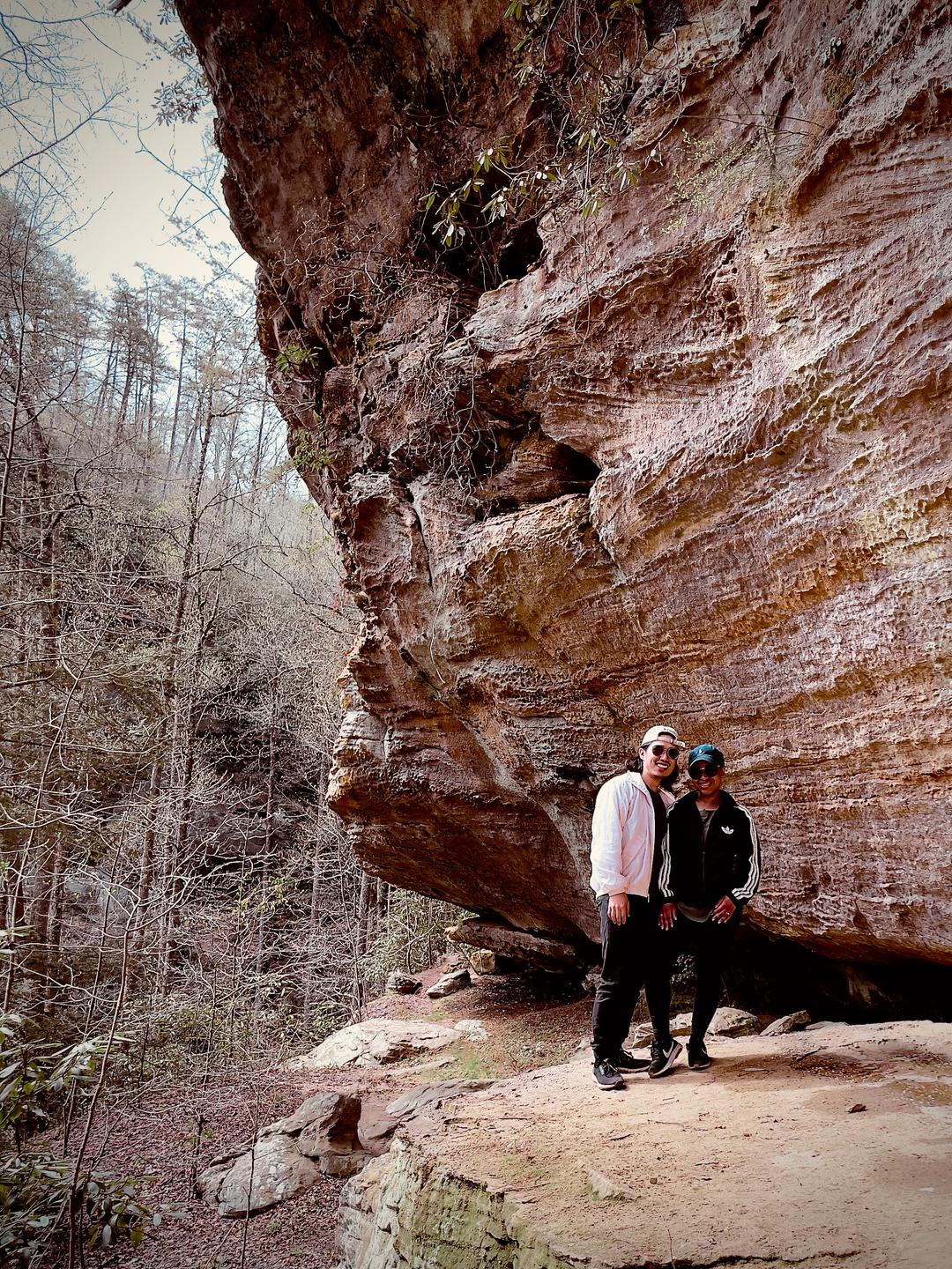 Maleea and Jae in Red River Gorge