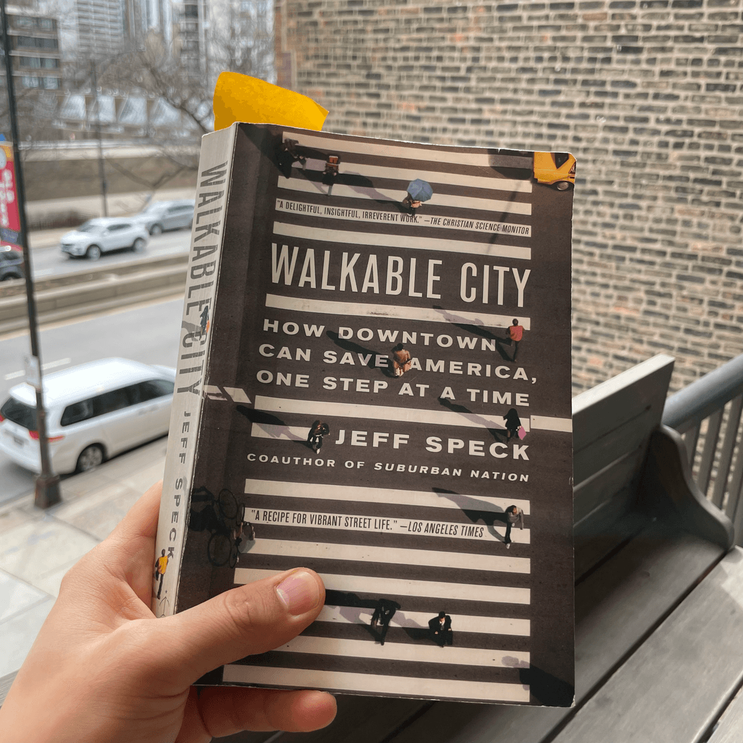 a book, Walkable City